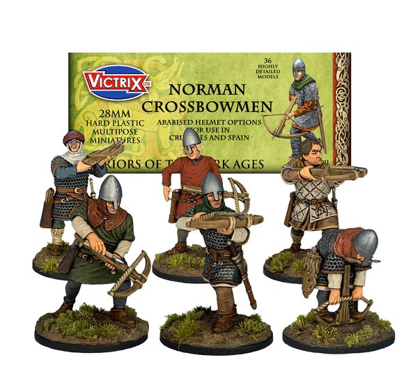 28mm plastic Norman Crossbowmen - Karwansaray Publishers