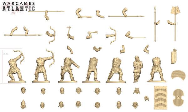 28mm plastic Persians preview - Karwansaray Publishers