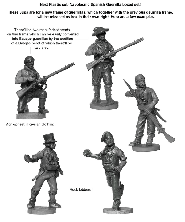 28mm plastic Spanish guerrilla boxed set - Karwansaray Publishers