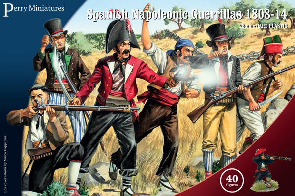 28mm plastic Spanish Guerrilla pre-order - Karwansaray Publishers