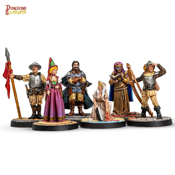 28mm Plastic Townsfolk - Karwansaray Publishers