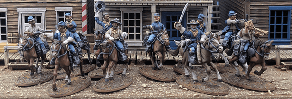 28mm plastic US Cavalry - Karwansaray Publishers
