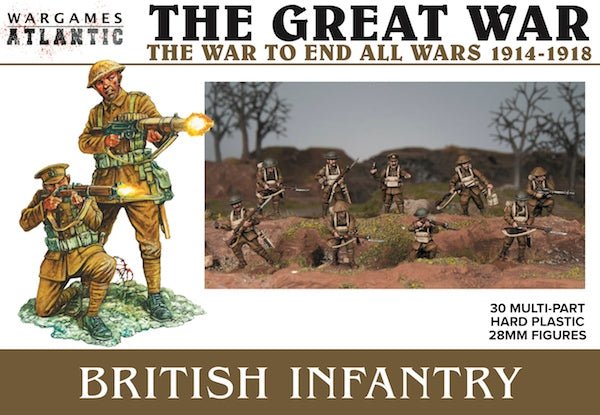 28mm plastic WW1 British for preorder - Karwansaray Publishers