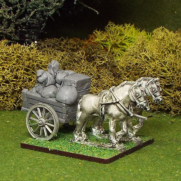 28mm Refugee carts - Karwansaray Publishers
