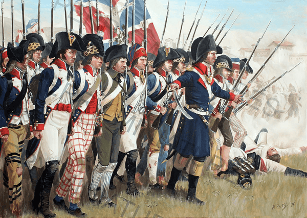 28mm Revolutionary War French plastic update - Karwansaray Publishers