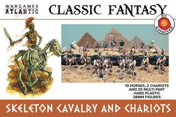 28mm Skeletal cavalry and chariots - Karwansaray Publishers