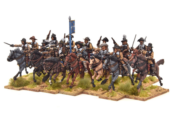28mm Thirty Years War French Cavalry - Karwansaray Publishers