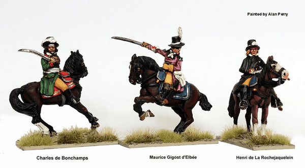 28mm Vendee cavalry and command - Karwansaray Publishers