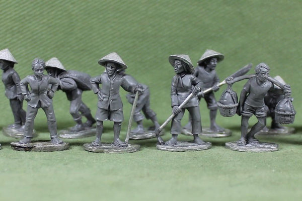 28mm Vietnamese civilians - Karwansaray Publishers