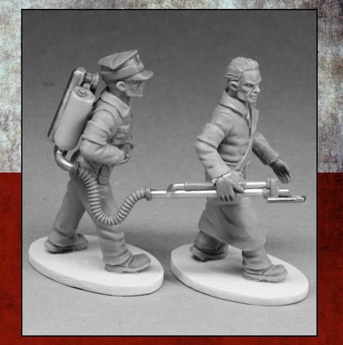 28mm Warsaw Uprising Flamethrower team - Karwansaray Publishers