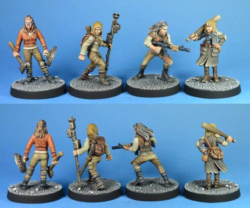 28mm Wasteland Warriors - Karwansaray Publishers