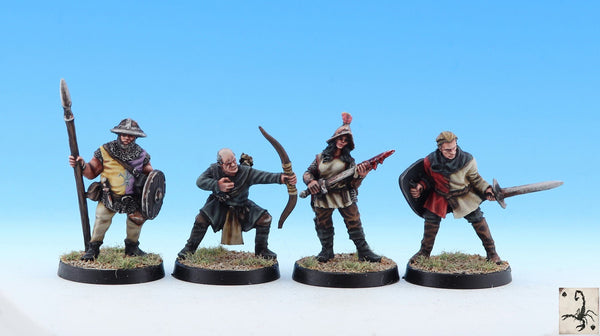 32mm Human Mercenaries - Karwansaray Publishers