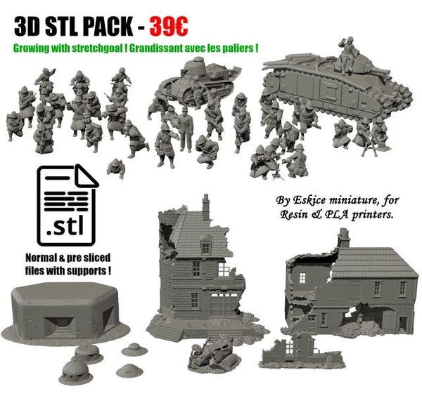 3D printed French crowdfunder on Ulule - Karwansaray Publishers