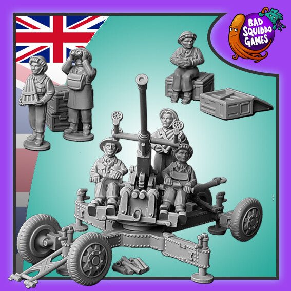 40mm Bofors AA gun with crew - Karwansaray Publishers
