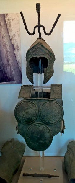 A panoply from Paestum - Karwansaray Publishers