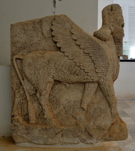 A Syrian lamassu - Karwansaray Publishers