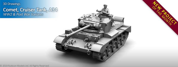 A34 Comet from Rubicon - Karwansaray Publishers