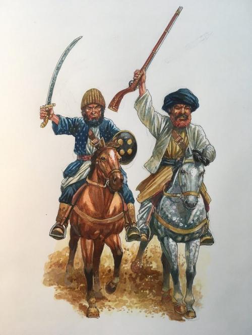 Afghan Cavalry artwork preview - Karwansaray Publishers