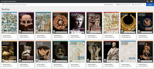 Ancient History Online - New and Improved - Karwansaray Publishers