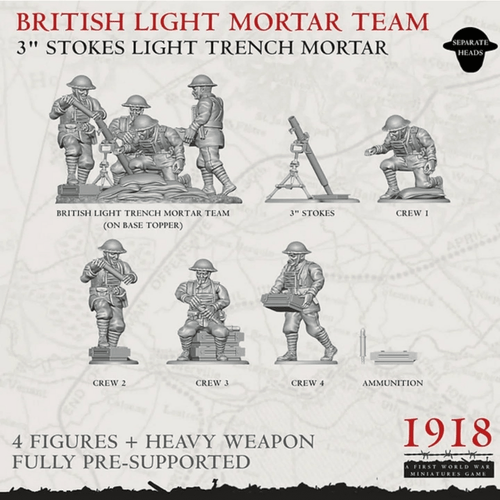 British and German support weapons arrive for 1918 - Karwansaray Publishers