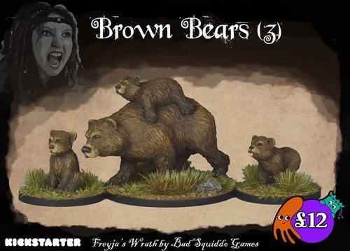 Brown Bears on Freya&#8217;s Wrath - Karwansaray Publishers