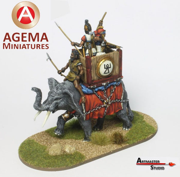 Carthaginian Elephant in 28mm - Karwansaray Publishers