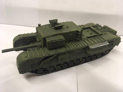 Churchill with 3&#8243; Gun - Karwansaray Publishers