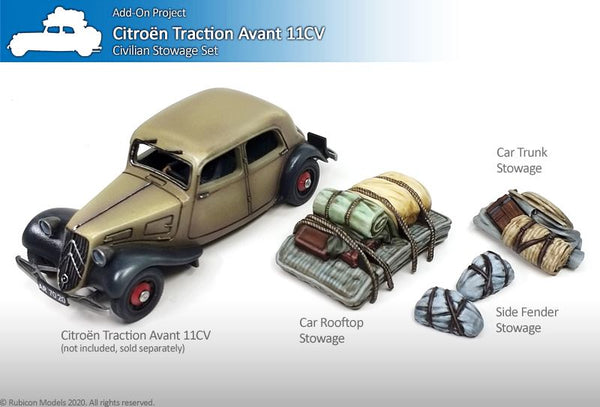 Citroen 11CV Stowage - Karwansaray Publishers
