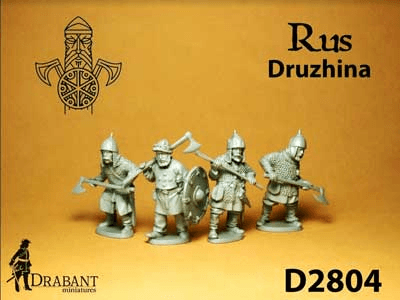 Druzhina Rus in 28mm - Karwansaray Publishers