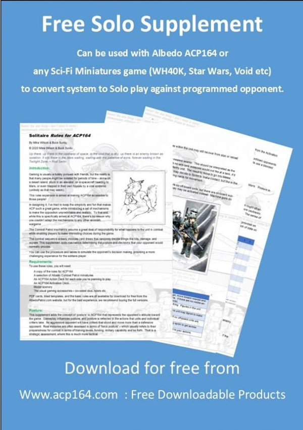 Free Sci-Fi solo gaming download - Karwansaray Publishers