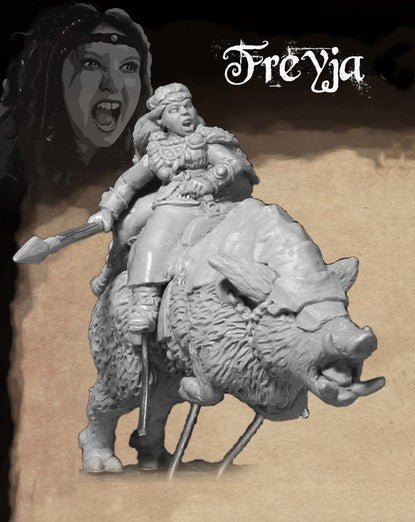 Freya on Boar - Kickstarter ends today! - Karwansaray Publishers