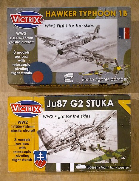 Just in - Victrix Typhoon and Stuka - Karwansaray Publishers