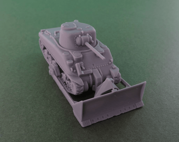 M4 Sherman with bulldozer blade. - Karwansaray Publishers