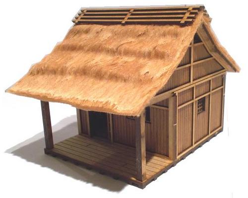 MDF Japanese peasant house - Karwansaray Publishers