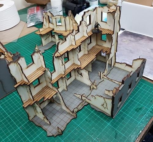 MDF Stalingrad Scenery - Karwansaray Publishers