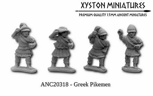 New 18mm Greek Pikemen - Karwansaray Publishers