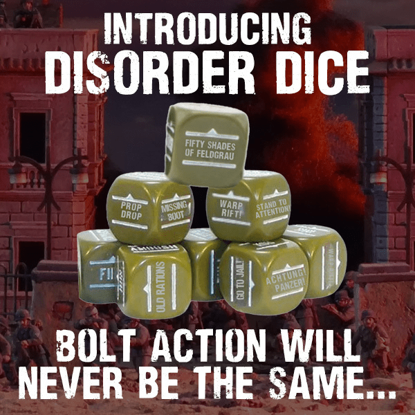 New Disorder Dice for Bolt Action - Karwansaray Publishers