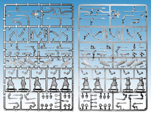 Oathmark Plastic Elves Sprue - Karwansaray Publishers