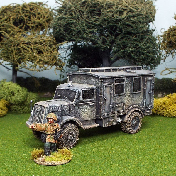Opel Blitz with box body - Karwansaray Publishers