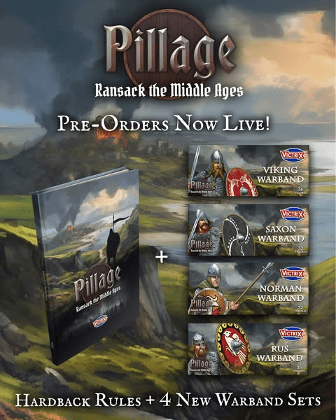Pillage Wargame now up for preorder - Karwansaray Publishers
