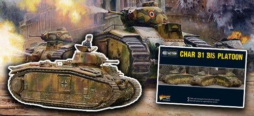 Plastic 1/56 Char B Tank - Karwansaray Publishers