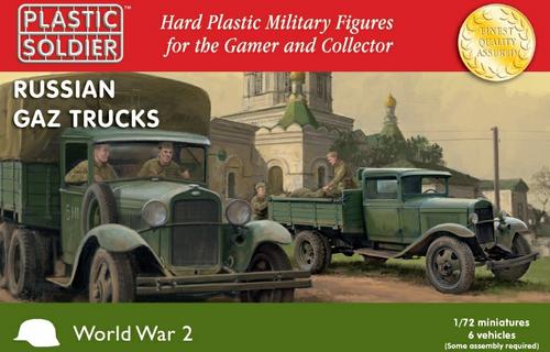 Plastic 20mm Gaz trucks - Karwansaray Publishers