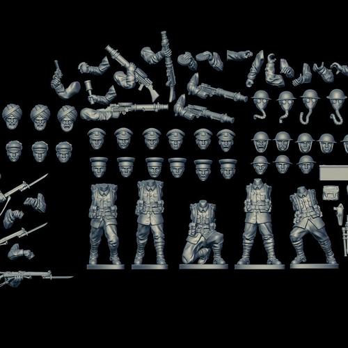 Plastic 28mm Great War British - Karwansaray Publishers