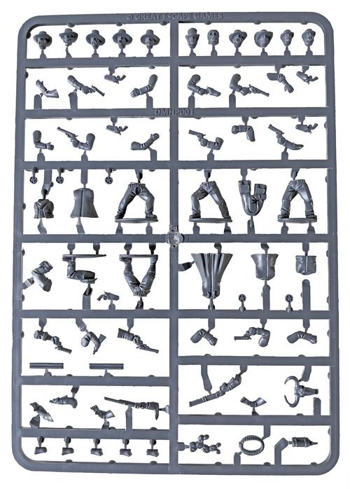 Plastic 28mm Gunfighers - Karwansaray Publishers