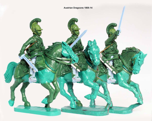 Plastic Austrian cavalry preview - Karwansaray Publishers