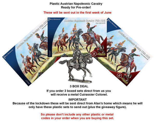 Plastic Austrian Cavalry ready for preorder - Karwansaray Publishers