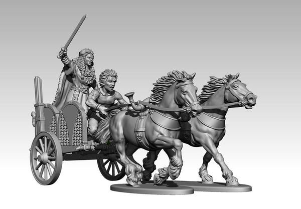 Plastic Celtic Chariot Preview - Karwansaray Publishers