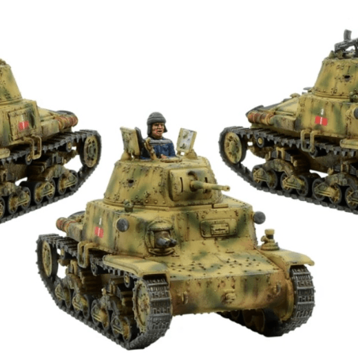 Plastic M13/40 and Semovente in 1/56 - Karwansaray Publishers