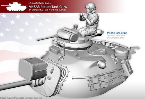 Plastic M48 Patton tank - Karwansaray Publishers