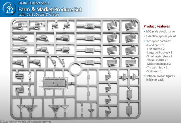 Plastic market stall &#038; goods - Karwansaray Publishers